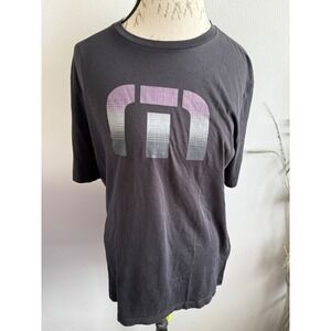 Travis Mathew Mens Graphic T Shirt Black Large Short Sleeve Casual Athleisure